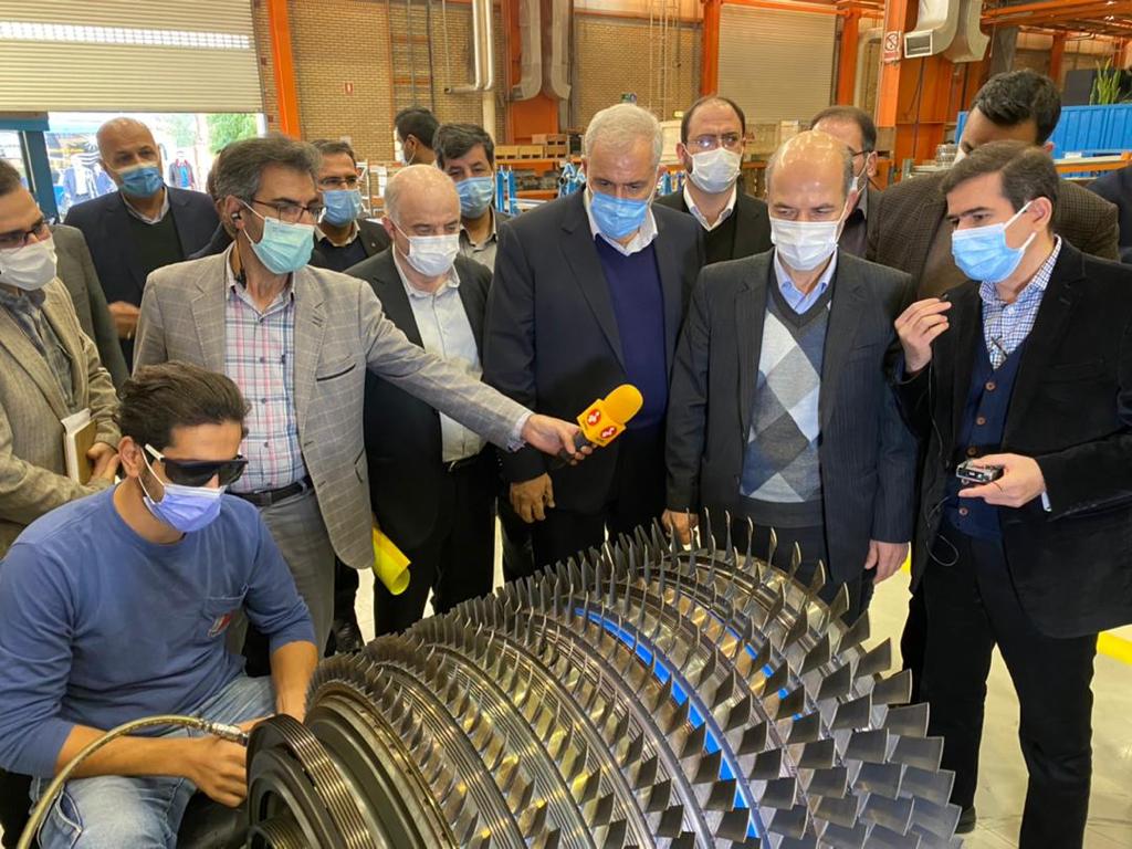 Minister of Energy Visited MAPNA Group